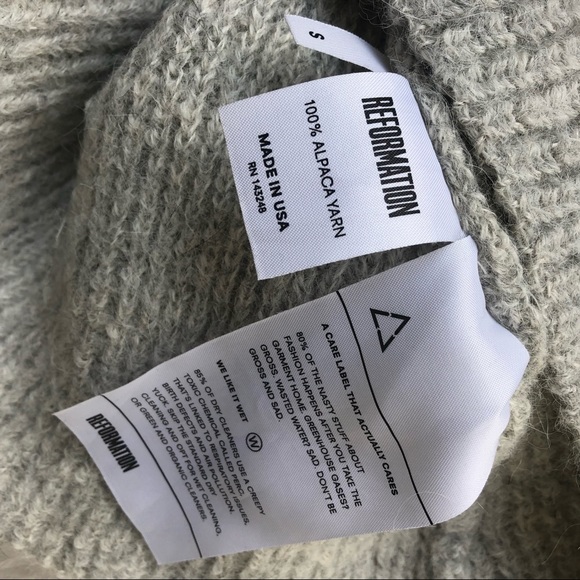 Reformation Alpaca Wool Sweater - Picture 4 of 5